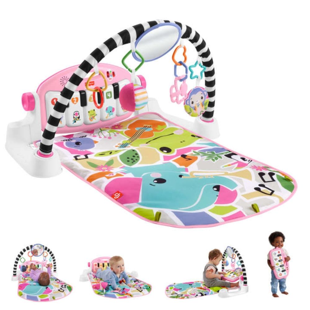 Kick & Play Piano Gym Baby Playmat Pink