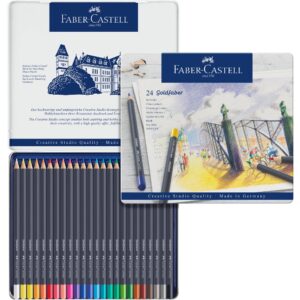 Goldfaber Color Pencil Tin 24 Count