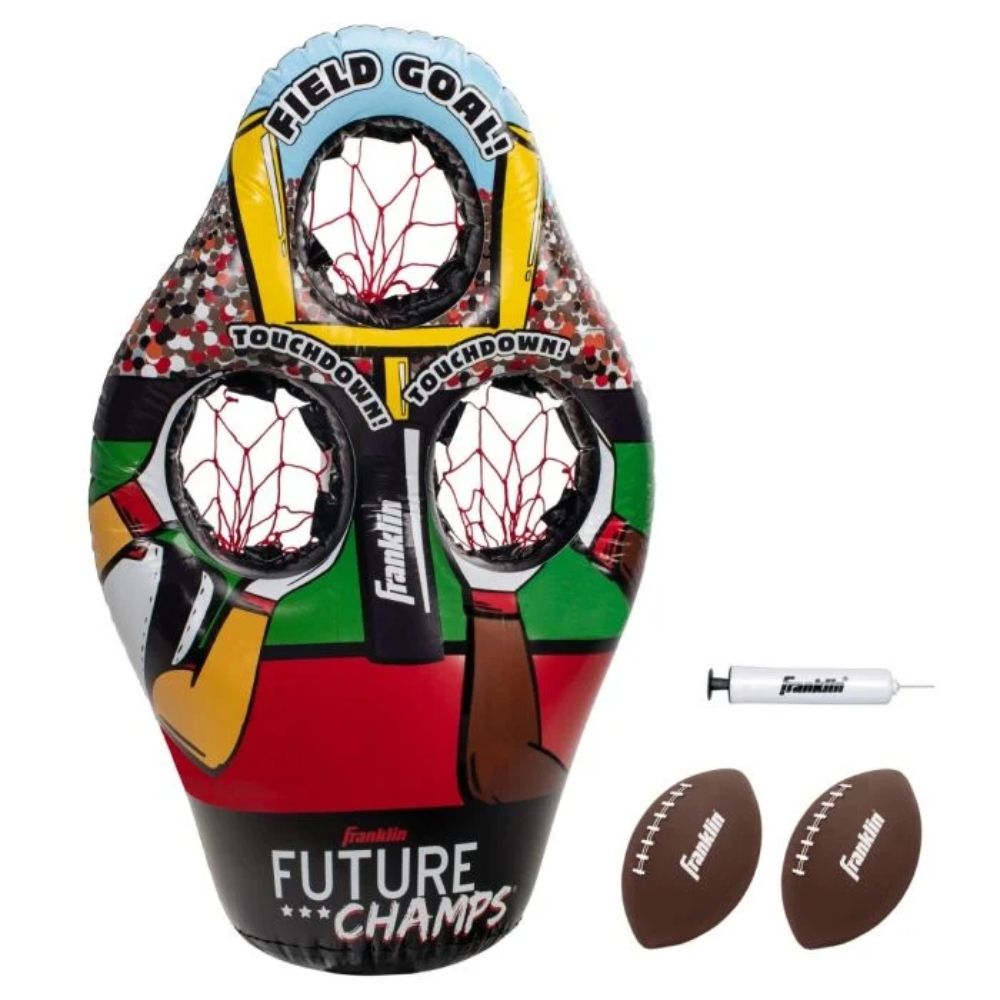 Inflatable 3 Hole Football Target