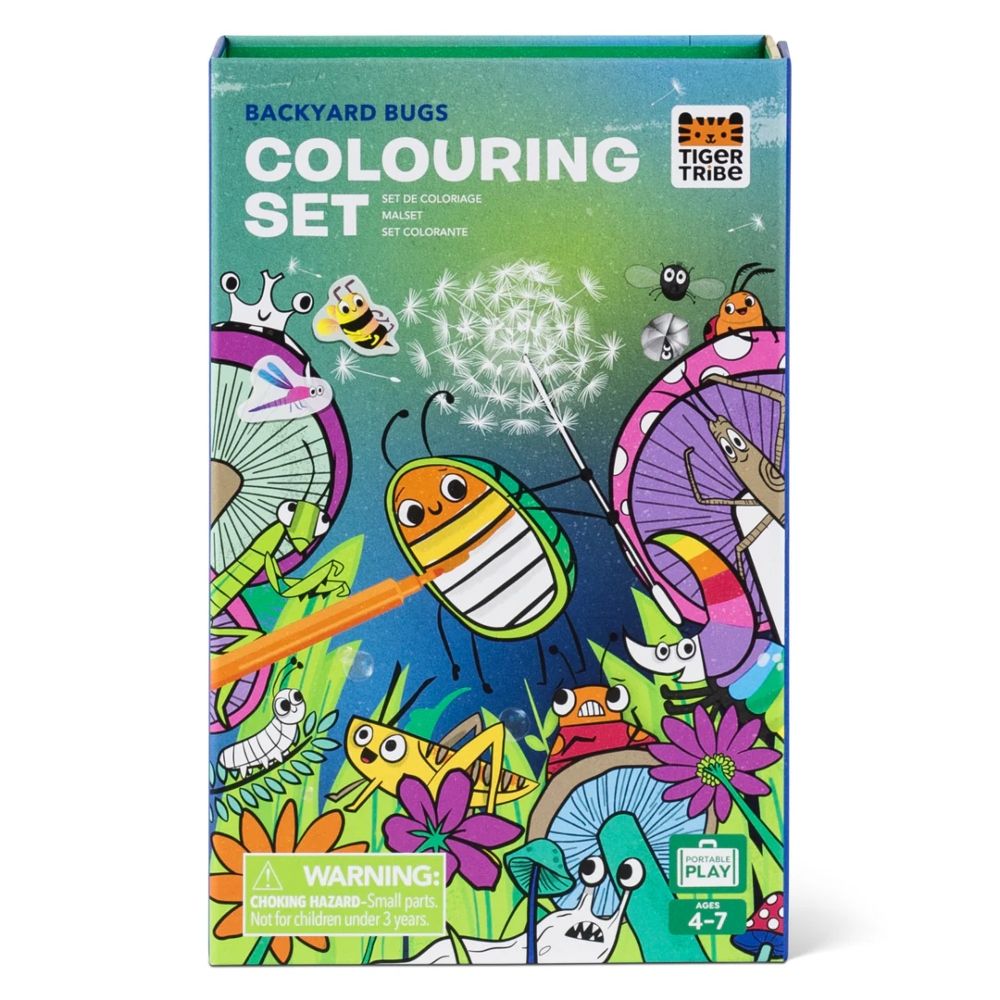 Coloring Set – Backyard Bugs