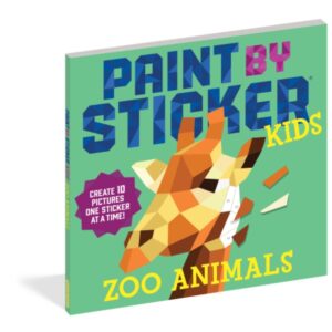 Paint By Sticker - Zoo Animals