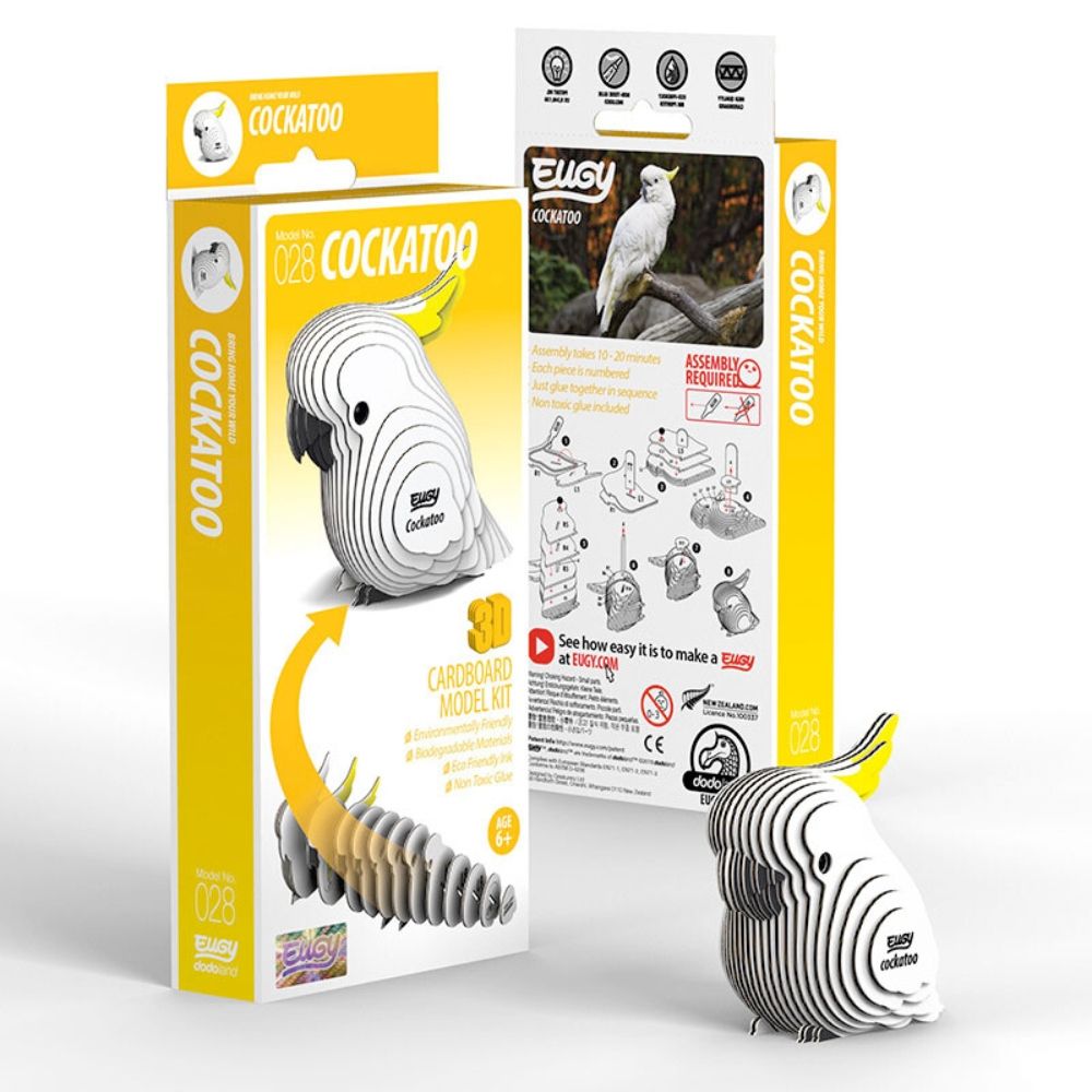 Cockatoo 3D Puzzle