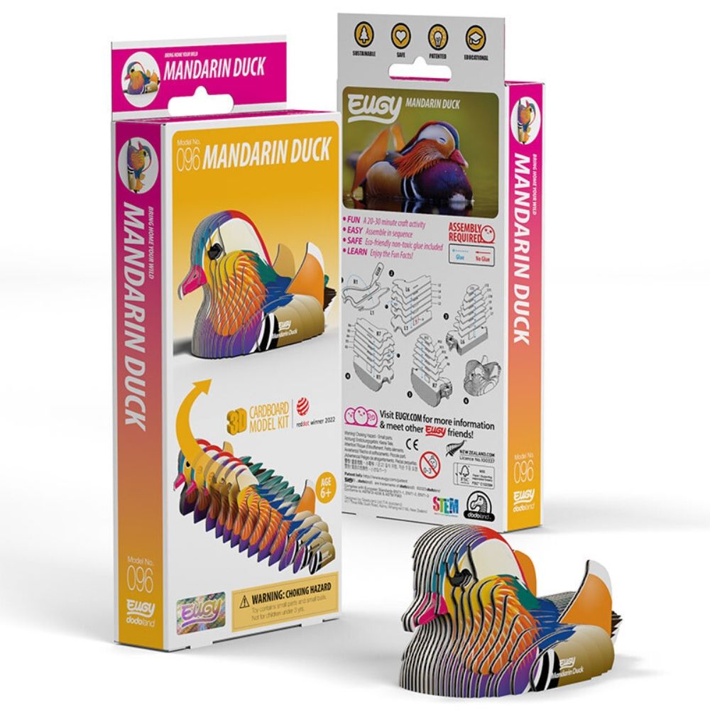 Mandarin Duck 3D Puzzle