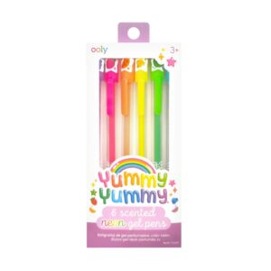 Yummy Yummy 6 Scented Neon Gel Pens