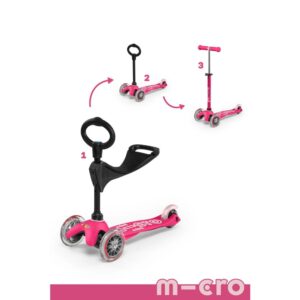 Micro Mini Dlx 3 In 1 Pink