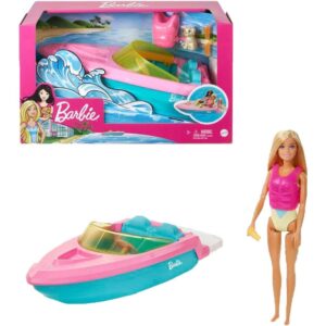 Barbie Boat & Doll Set