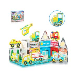 Magnetic Metro City 26 Pieces