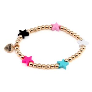 Gold Star Stretch Bracelet