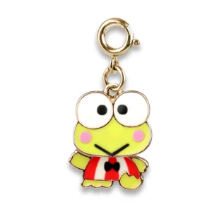 Gold Keroppi Charm