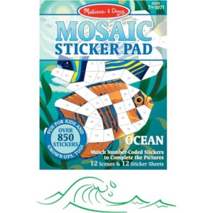 Ocean Mosaic Sticker Pad