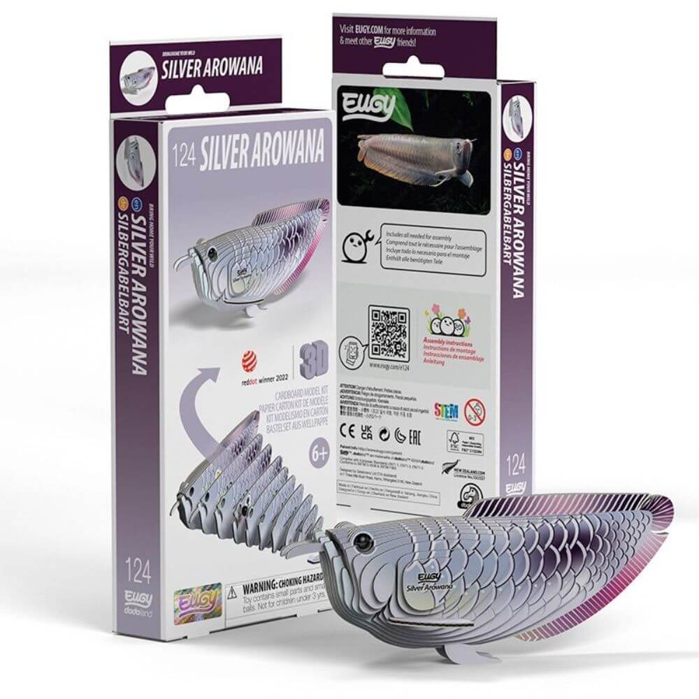 Silver Arowana 3D Puzzle