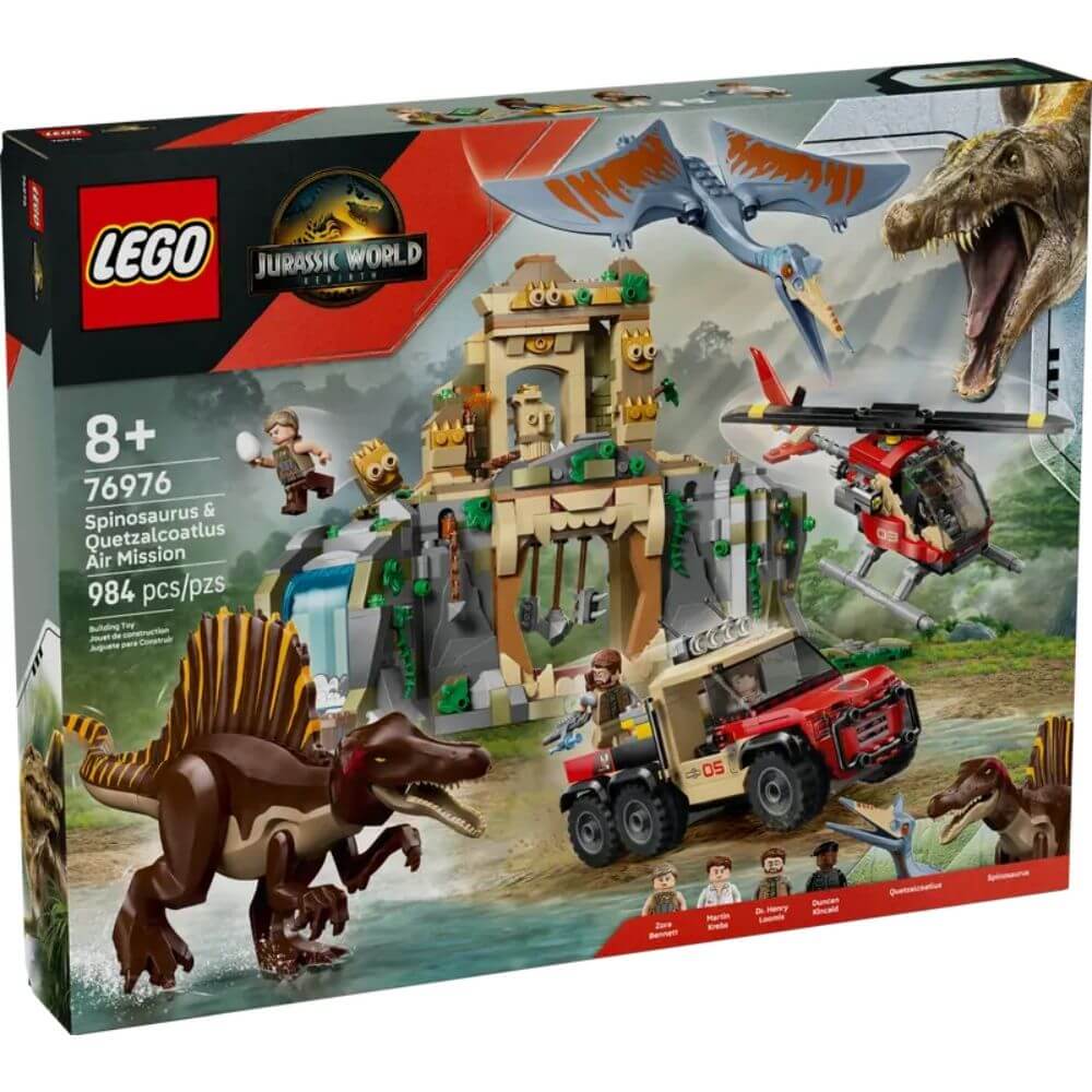 Spinosaurus & Quetzalcoatlus Air Mission
