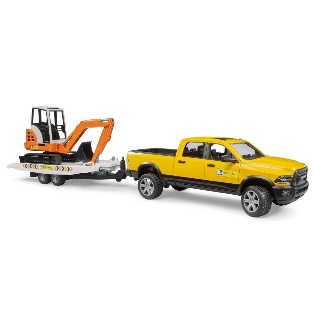 RAM Rental Service with Mini Excavator