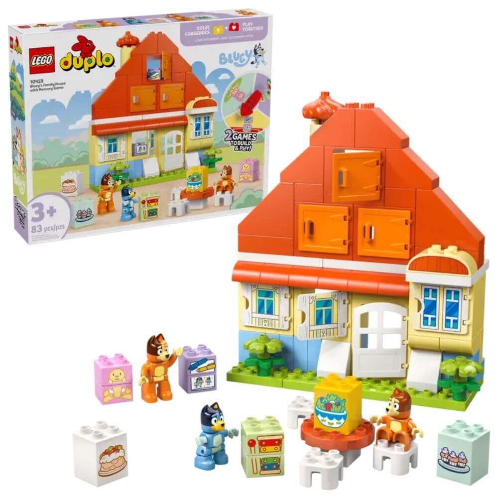 Bluey Family House Memory Game