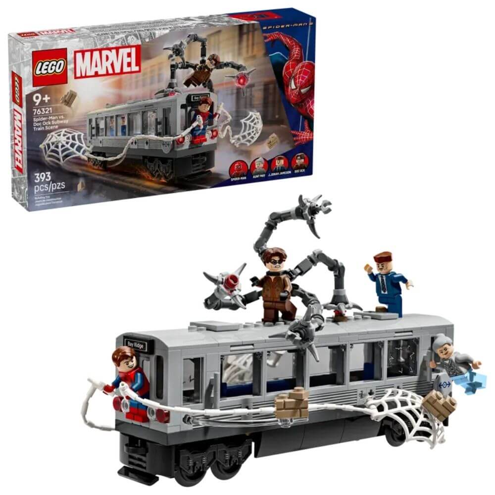 Spider-Man vs. Doc Ock Subway Train Scene
