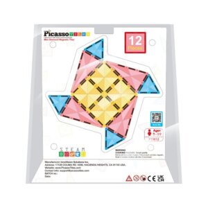 Magnetic Tin Clamshell 12Pc