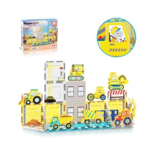 Magn Tile Construction 26Pc