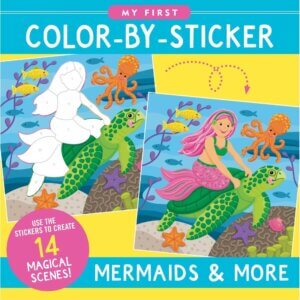 My 1st Color by Sticker - Mermaids
