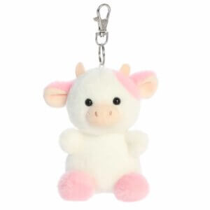 Belle Strawberry Cow Clip-On Palm Pal