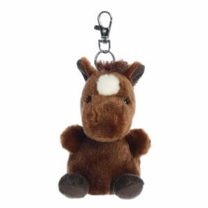 Truffle Brown Horse Clip-On Palm Pal