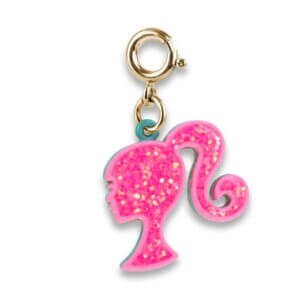 Gold Glitter Barbie  Charm