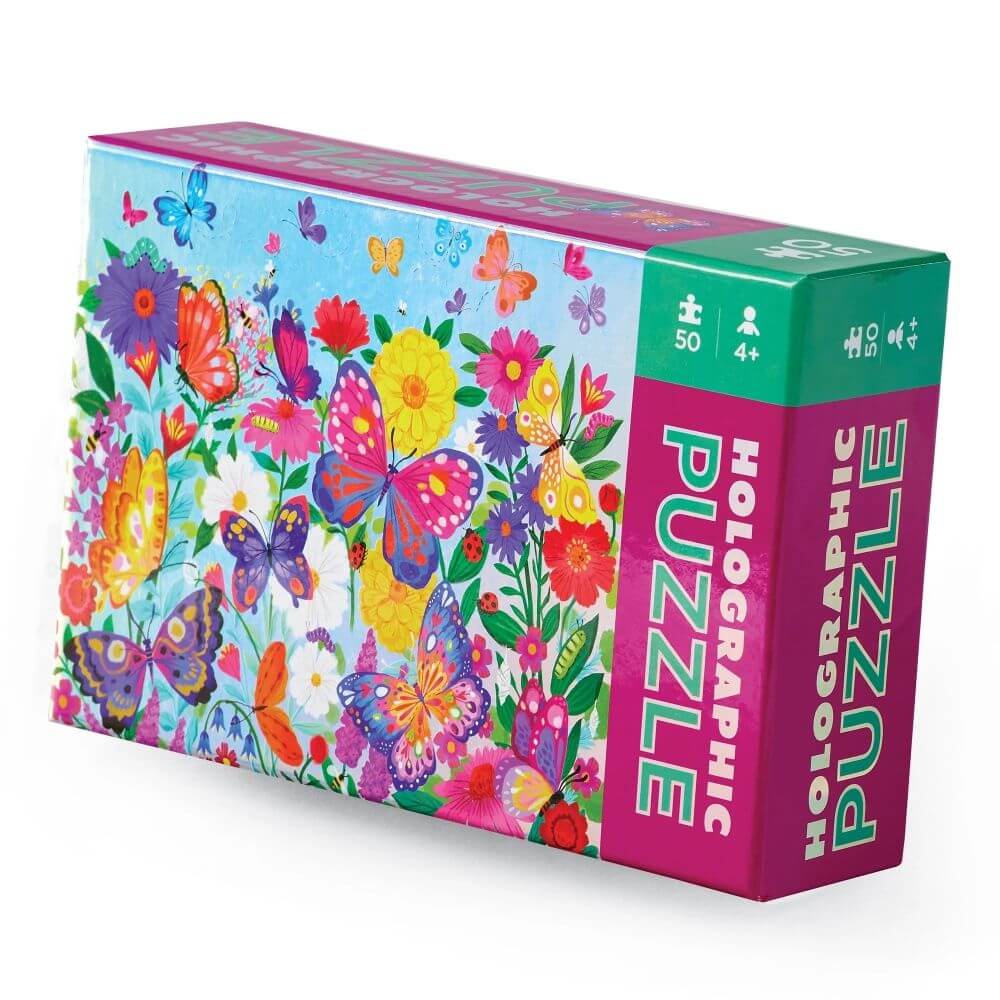 Butfly Garden Holographic 50 Piece