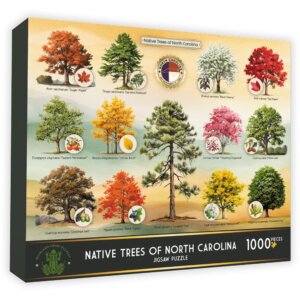 Native Trees of NC 1000 Piece