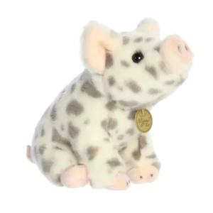 Spotted Pig Seated Miyoni 10 Inch