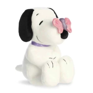 Snoopy Pink Butterfly 11 Inch