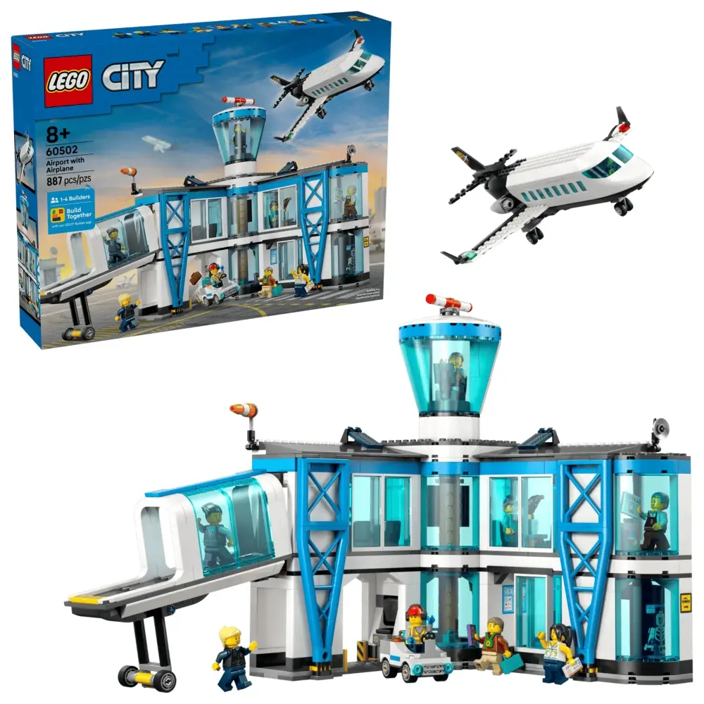 Airport With Airplane