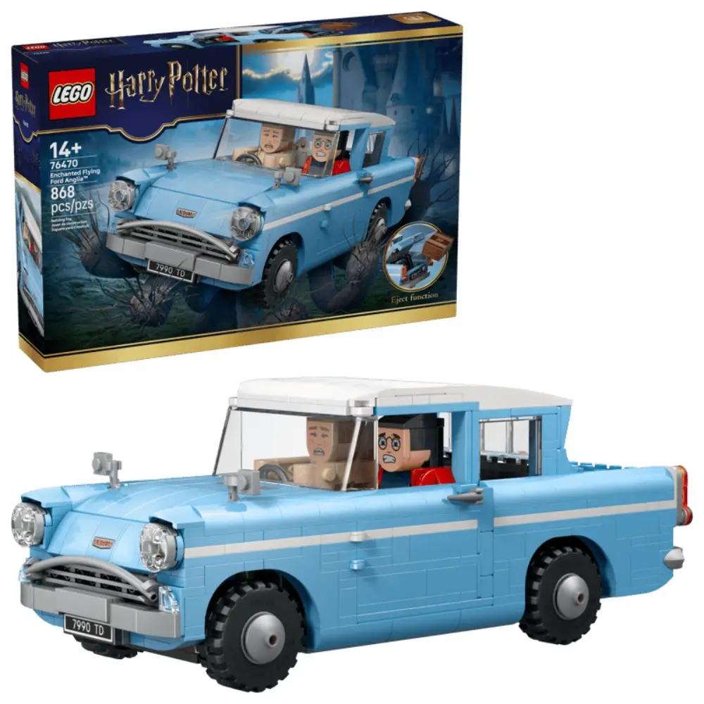 Enchanted Flying Ford Anglia