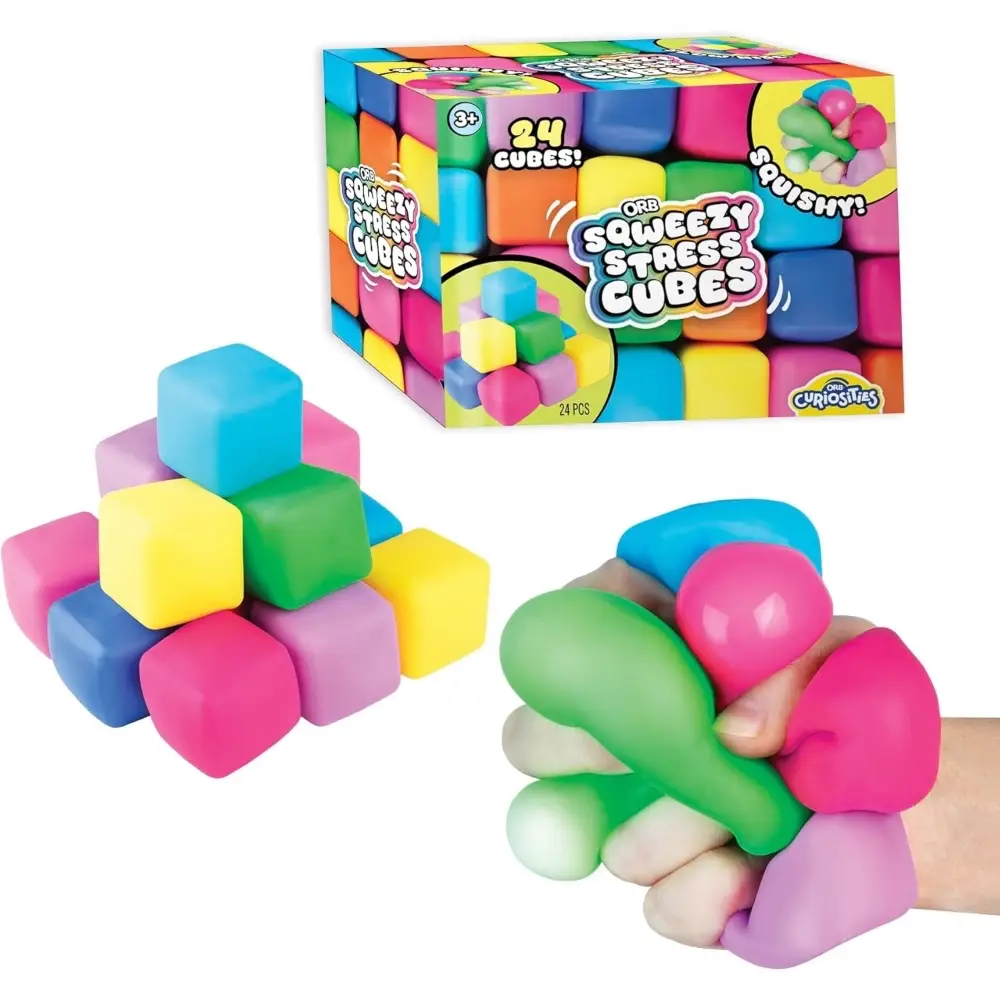 Sqweezy Stress Cubes