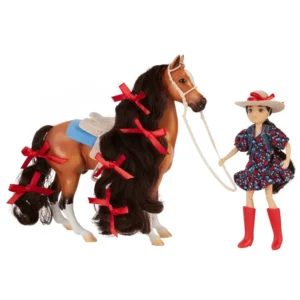 Western Rider & Brush Horse