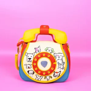 Phone Convertible Handbag Dog