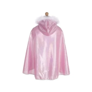 Glitter Princess Cape Pink 4/6
