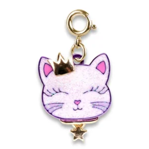 Gold Princess Kitty Charm