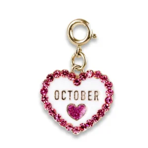 Gold October Birthstne Charm
