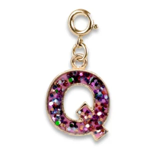 Gold Glitter Initial - Q