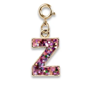 Gold Glitter Initial - Z