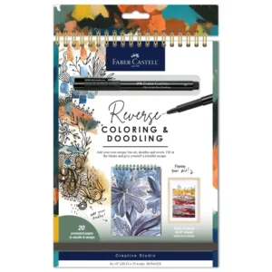 Reverse Coloring & Doodling Book
