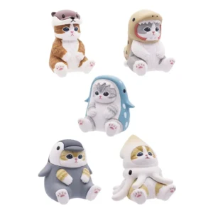 Marine Life Meow Sitting Pose Blind Box