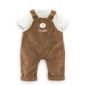 Bear Overall & Tshirt 12 Inch