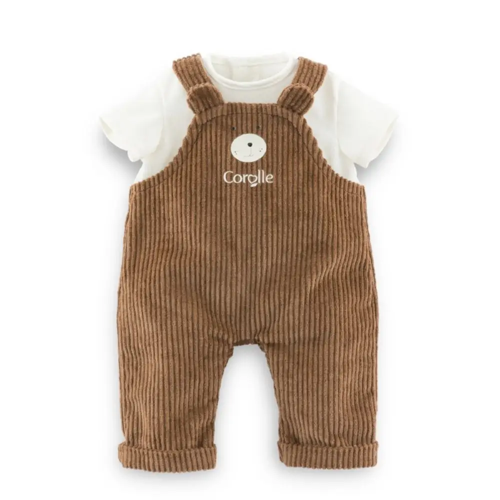 Bear Overall & Tshirt 12 Inch