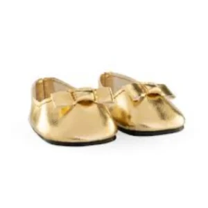 Ballet Flats Gold 14 Inch