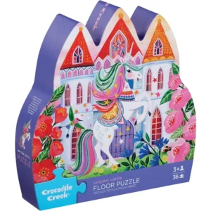 Unicorn Castle Shape Box 36 Piece