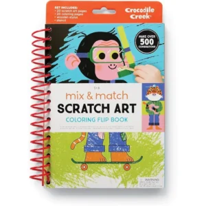 Scratch Art Flip Book - Animals