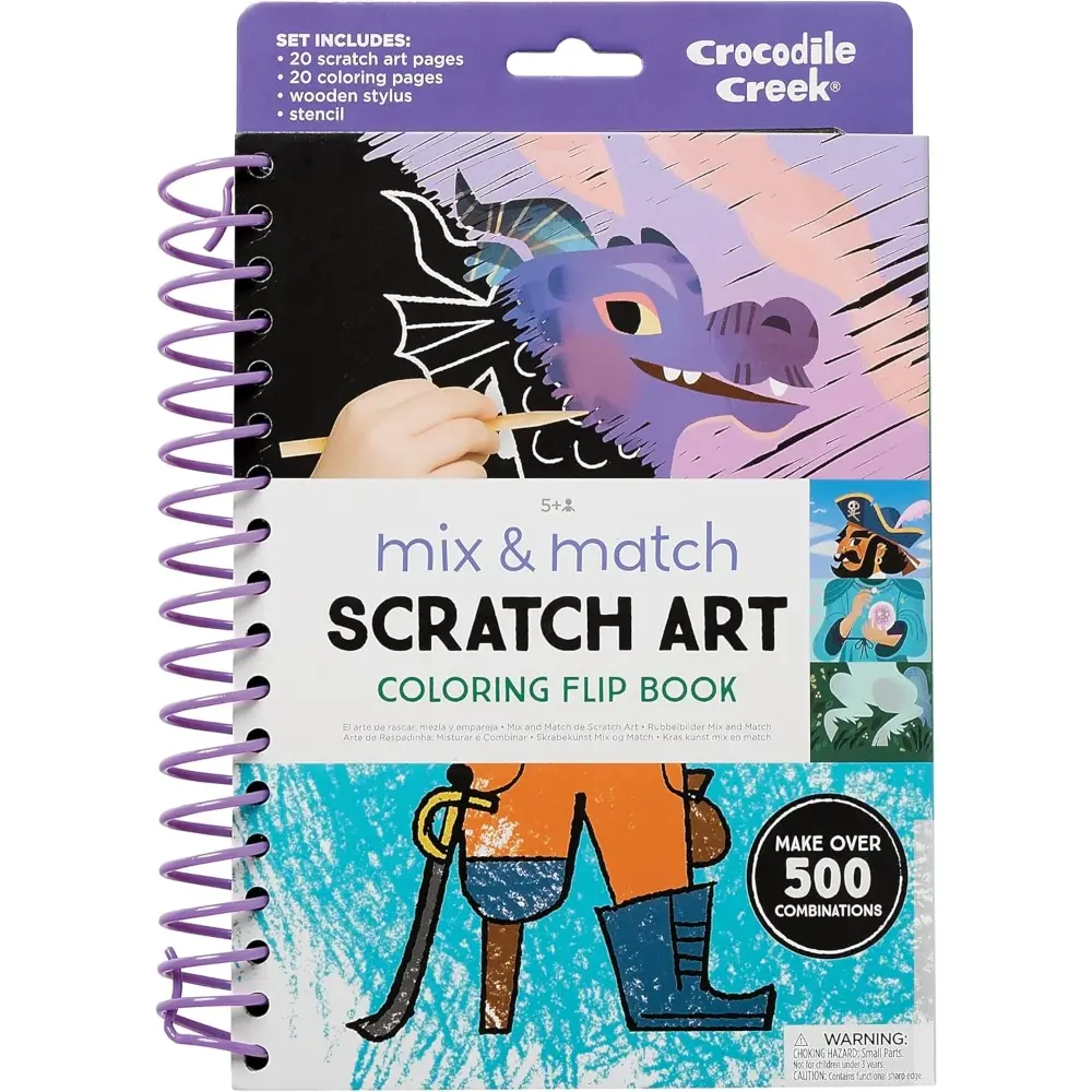 Scratch Art Flip Book – Fairytale