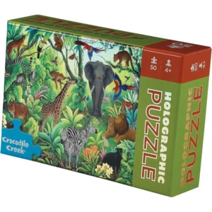 Mini Holographic Jungle Puzzle 50 Piece