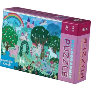 Mini Holographic Unicorn Puzzle 50 Piece