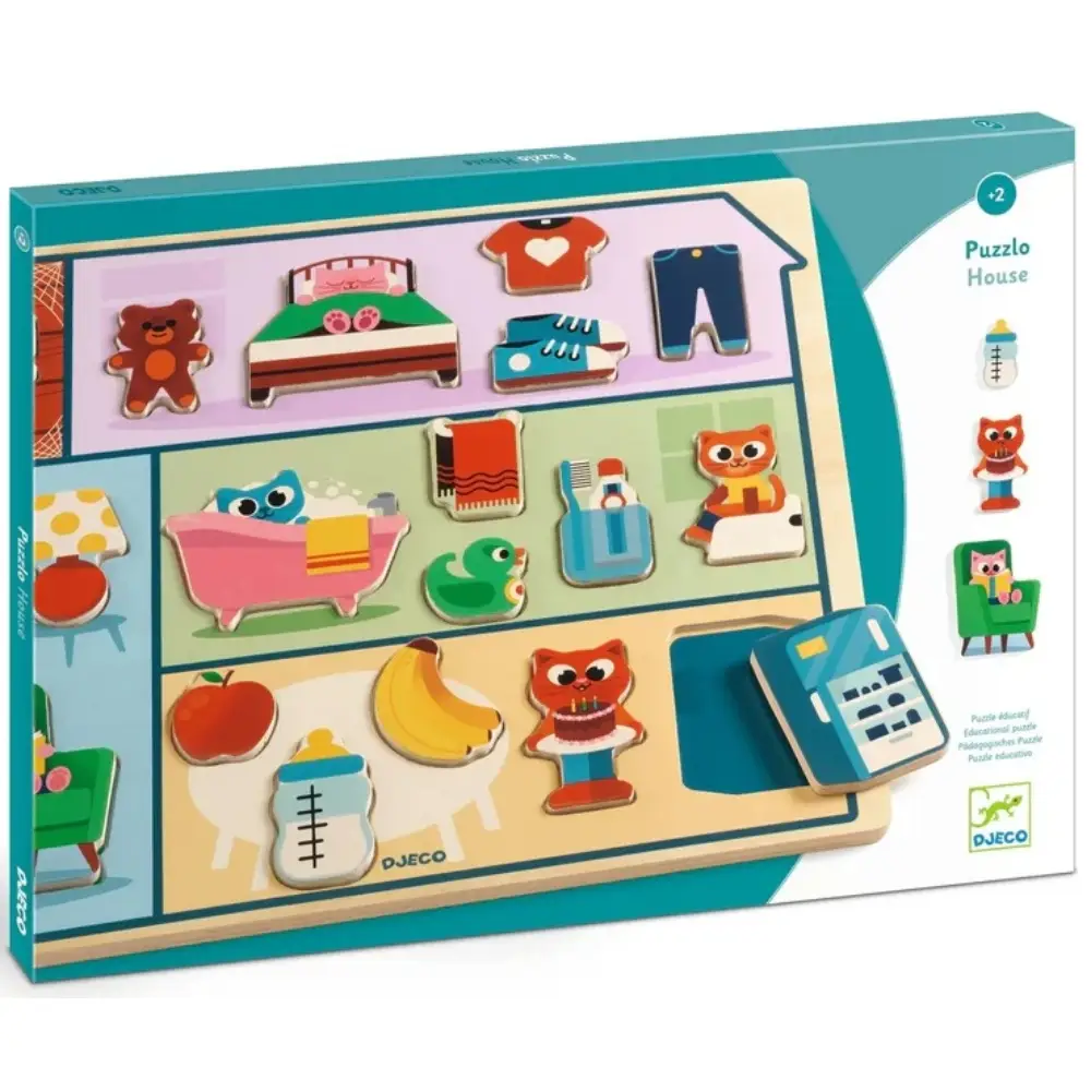 Wooden Puzzle Puzzlo House